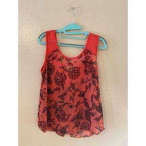 Vivace Floral Tank Top